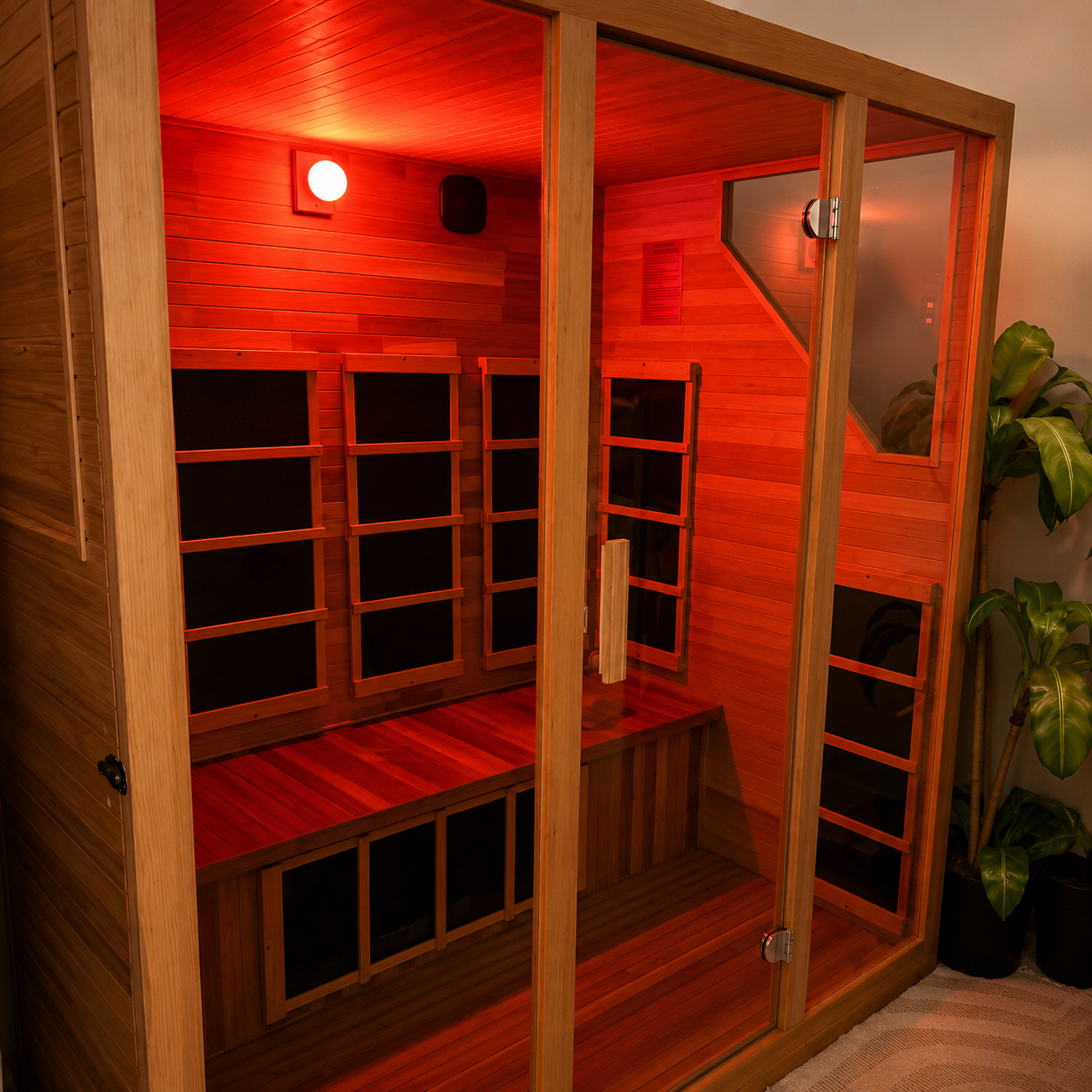 Infrared Sauna at Citrus and Sage Wellness Retreat in Redlands CA